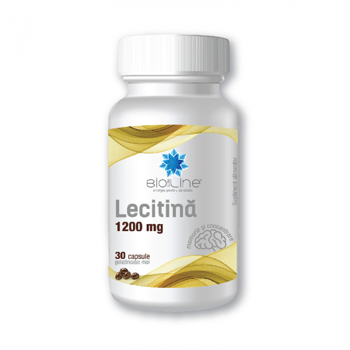 Lecitina 1200 mg - pret, prospect, actiune [1]