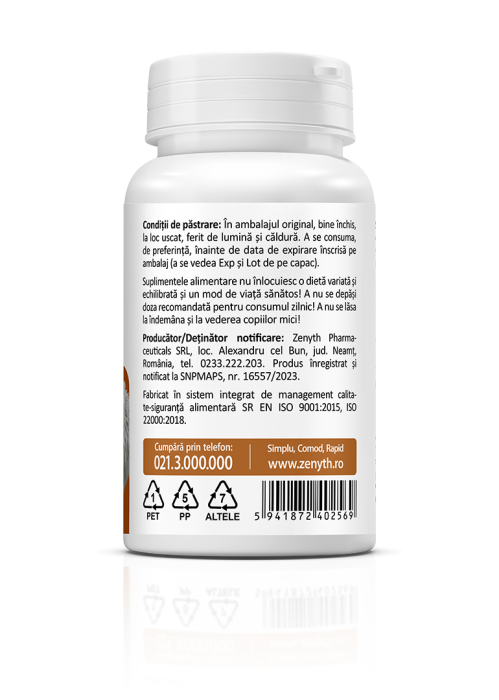 Lion's Mane (Coama Leului) X 60Cps - Zenyth [3]