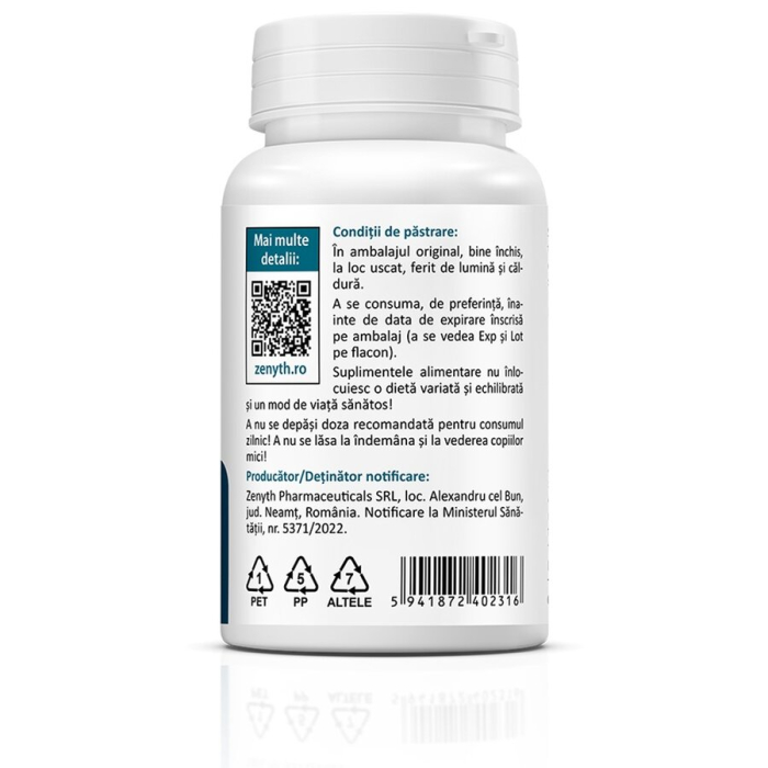 Magnesium Taurate 1000Mg X 30Cps - Zenyth [3]