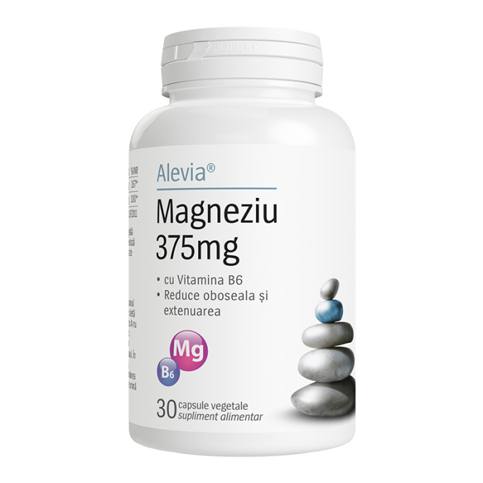 Magneziu 375mg B6 30 capsule [1]