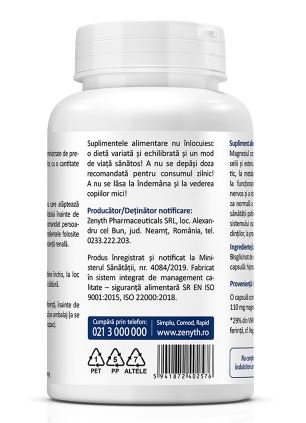 Magneziu Bisglicinat, 90Cps [2]