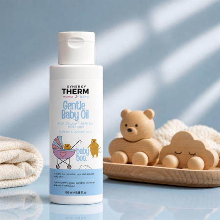 Mama & Baby Gentle Baby Oil (Ulei Delicat) X 100ML - Synergy [3]