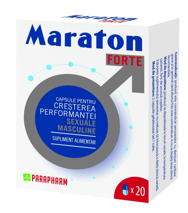 Maraton Forte Parapharm 20 capsule - Tonic Sexual Masculin [2]