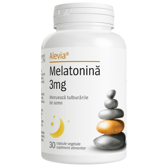 Melatonină 3mg 30 capsule vegetale [1]
