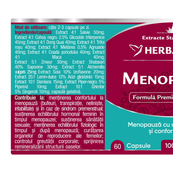 Menopauzen X 60Cps 1Cut+1Cut-50% - Herbagetica [2]