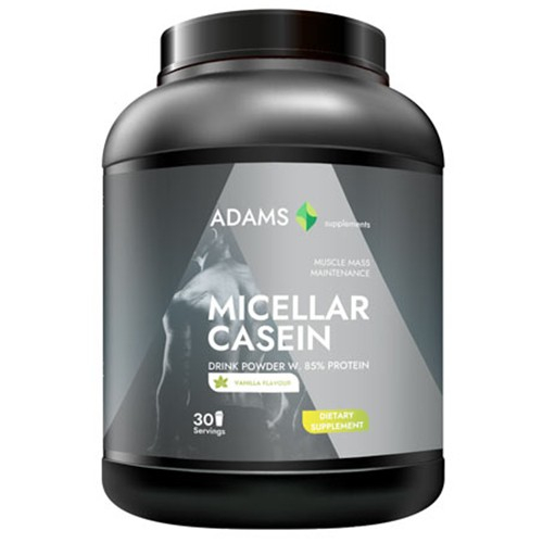 Micellar Casein (vanilie), 908gr, Adams [1]