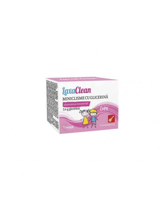 Miniclisme Glicerina Copii LaxaClean X 6 Bucati [1]