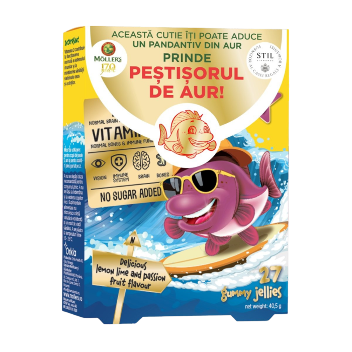 Mollers Omega-3 Pestisori Orange Jeleuri X 36Buc [12]