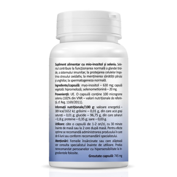 Myo-Inositol Cu Seleniu X 30Cps - Zenyth [2]