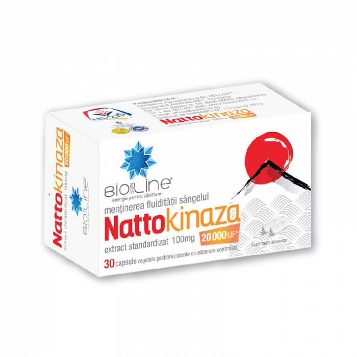 Nattokinaza 100 mg - prospect, pret, beneficii [1]