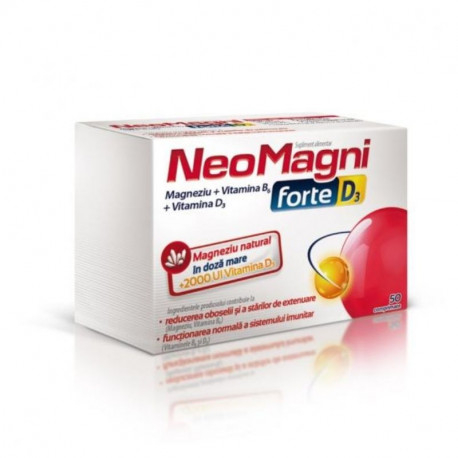 NeoMagni forte D3, 50 comprimate [1]