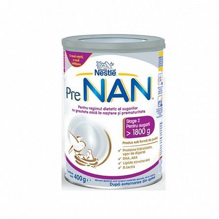 Nestle Lapte PreNAN Stage 2, 400 g [1]