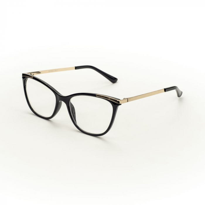 Ochelari de citit Brilo RE 010A 3+ , Negru Auriu [1]