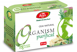 Organism purificat (detoxifiant), ceai la plic [1]