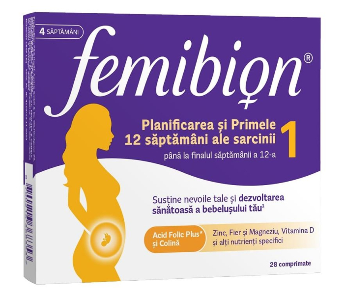 Pachet Femibion 1 Planificare Si Sarcina, 2 X 28 Comprimate [1]