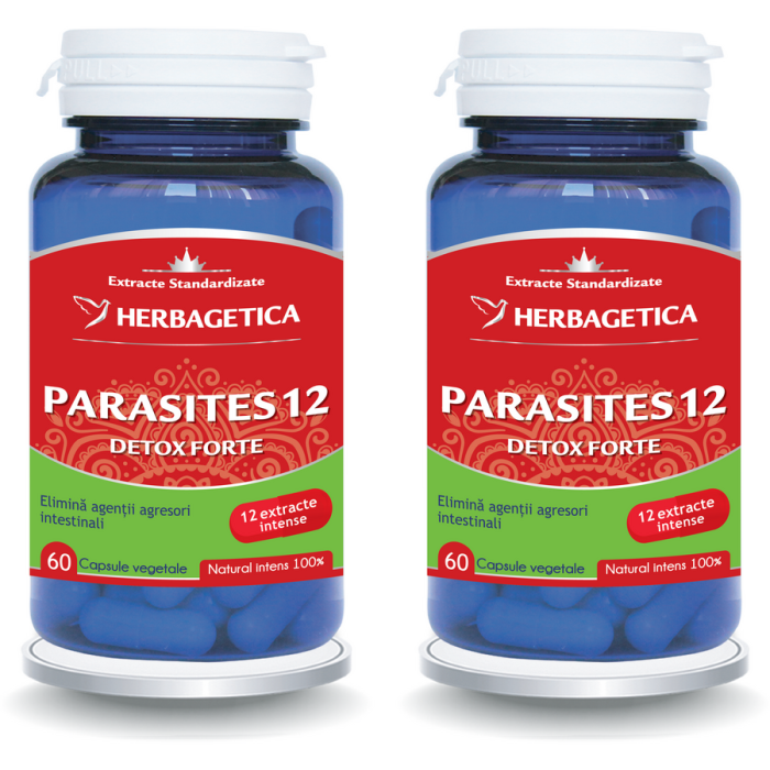 Parasites 12 Detox Forte 60cps + 60cps [1]