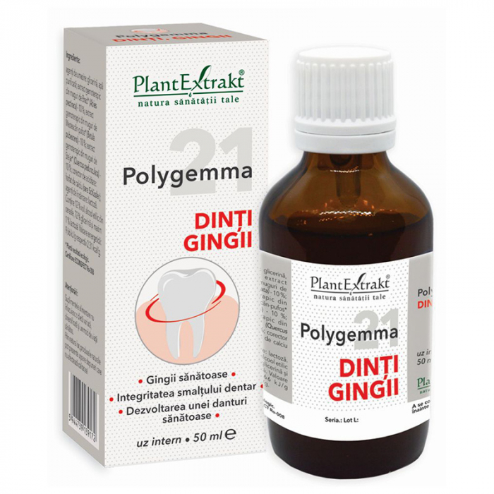 Polygemma 21 - DINTI GINGII, 50 ml [1]