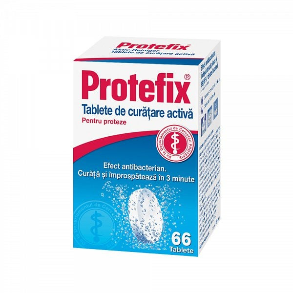 Protefix Tablete de curățare activă pentru proteze, 66 tablete [2]