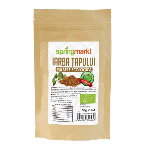 Pulbere ecologica de Iarba Tapului 60gr springmarkt [1]