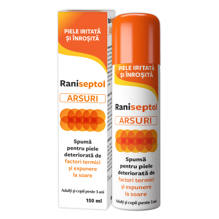 Raniseptol Arsuri S.O.S. Spuma X 150ML - Zdrovit [9]