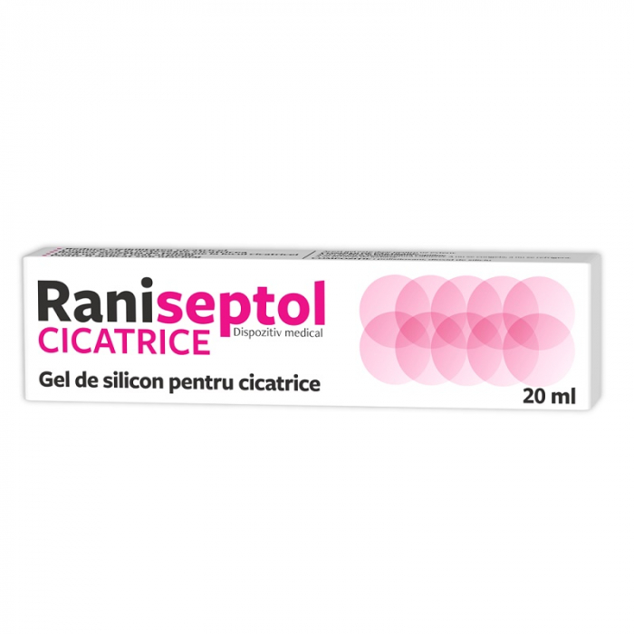 Raniseptol CICATRICE - Gel de silicon pentru cicatrice, 20 ml [1]