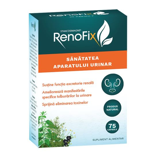 RenoFix pentru Sănătatea aparatului urinar, 75 capsule [1]
