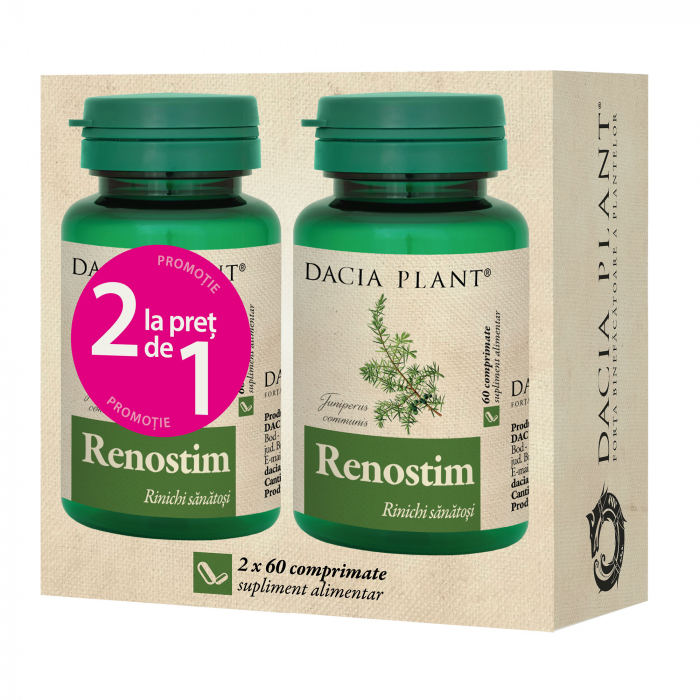 Renostim Comprimate 2 la pret de 1 , 2 x 60 Comprimate [1]
