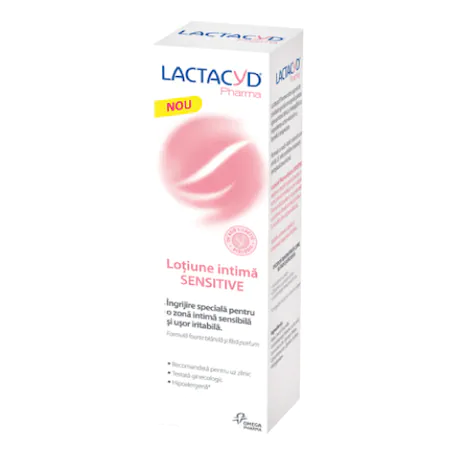 Lactacyd  Lotiune intima SENSITIVE x 250 ml, Omega Pharma [1]