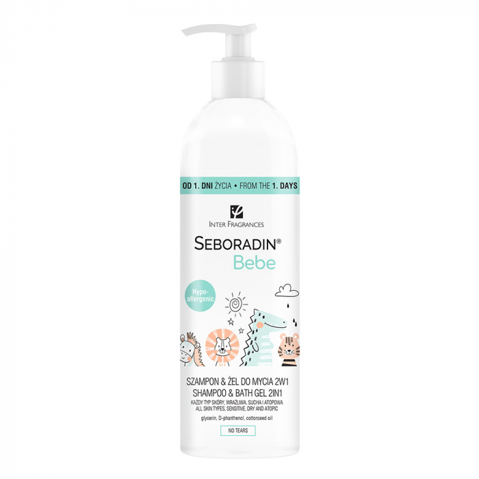 Sampon si gel de dus 2 in 1 Bebe , 500 ml [1]