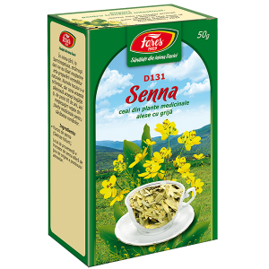 Senna, frunze, D131, ceai la punga, 50 g [1]