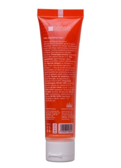 SENSE® GEL DEZINFECTANT (TP1) - este un gel alcoolic (85% concentratie ethanol) 35ml [3]