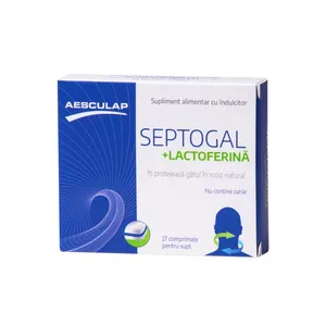 Septogal + Lactoferina, 27comprimate pentru supt [1]