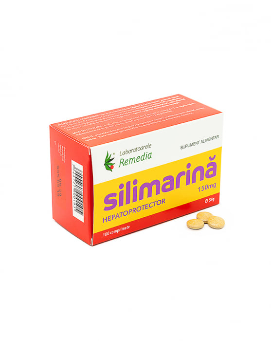 Silimarina 150 mg, 100 comprimate [1]