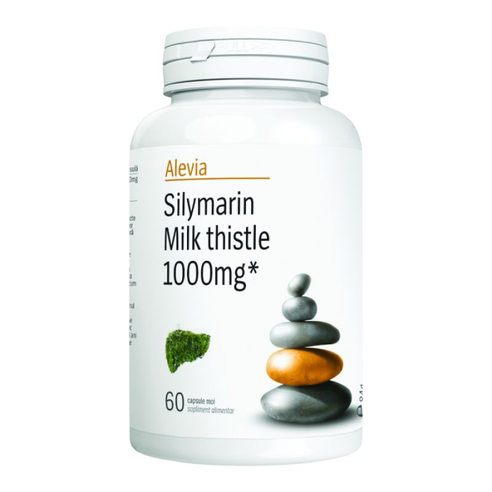 Silymarin Milk Thistle 1000mg* - 60 capsule moi [1]