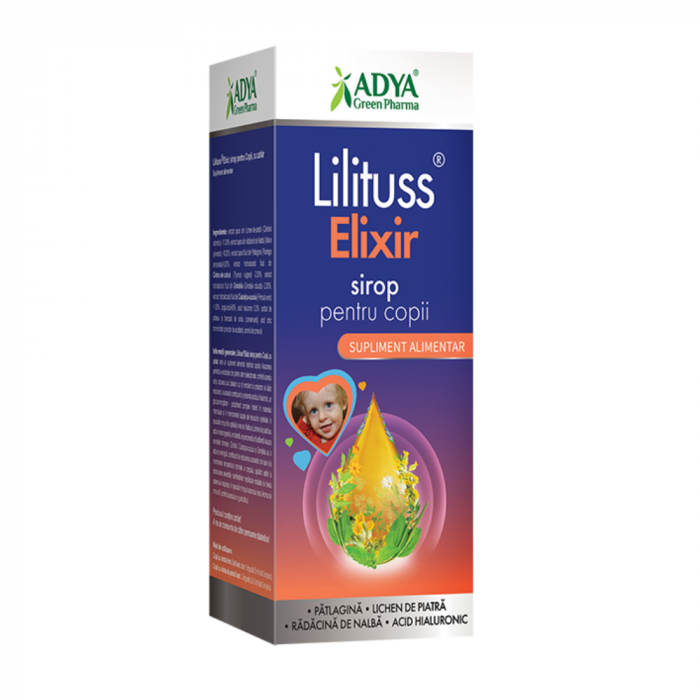 Sirop Pentru Copii Lilituss Elixir X 180ML [1]