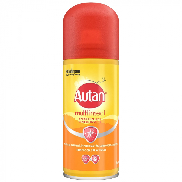 Autan multi insect spray repelent pentru insecte, 100 ml [1]