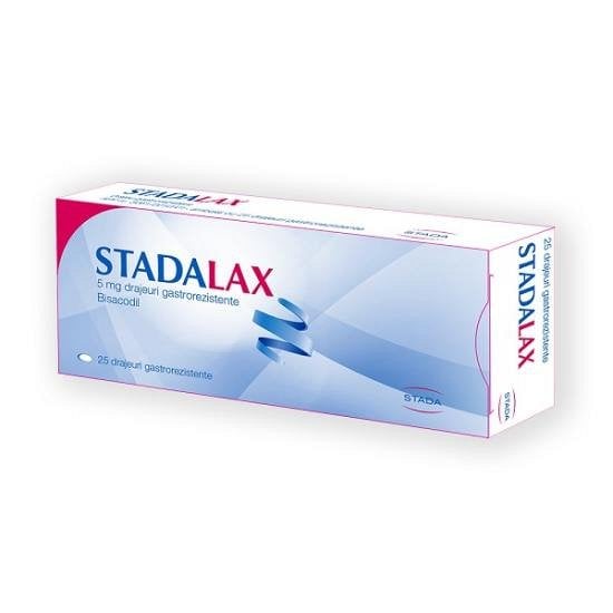StadaLax 5mg x 25 drajeuri gastrorezistente [1]