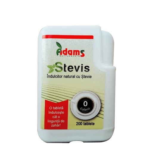 Stevis - Indulcitor natural cu stevie, 200 tablete [1]