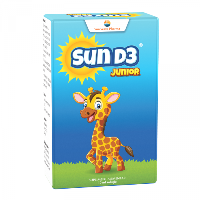 SunD3 junior solutie, 10 ml [1]