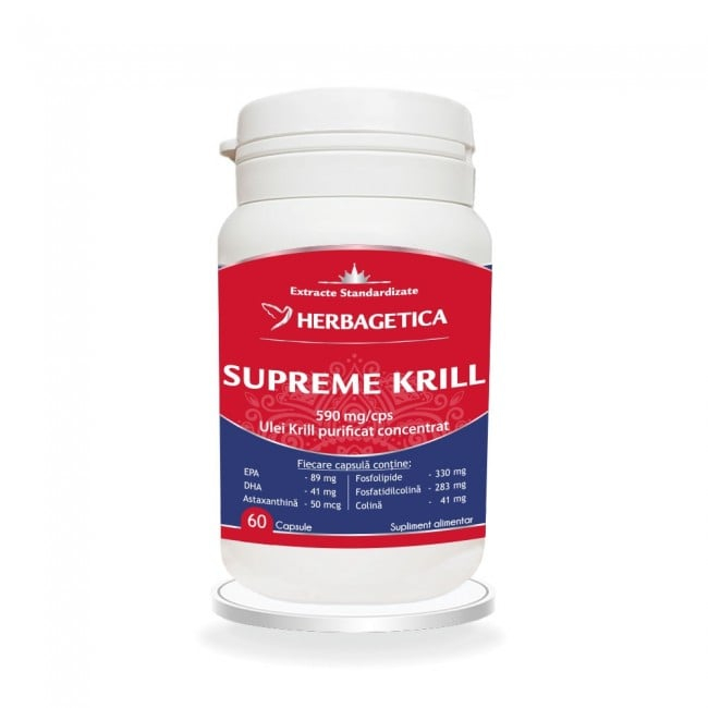 Supreme Krill X 60Cps 1Cut+1Cut-50% - Herbagetica [6]