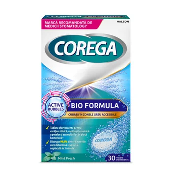 Tablete Bio Formula 108 tablete efervescente Corega [2]