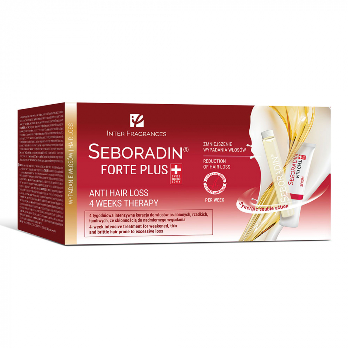 Tratament Intensiv de 4 saptamani pentru par slabit subtire si fragil Forte Plus 24 fl x 55 ml [1]