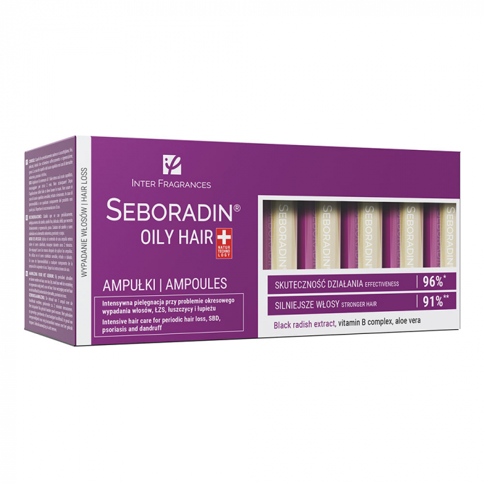 Tratament pentru par cu tendinta de ingrasare Oily 14 fiole x 55 ml [1]