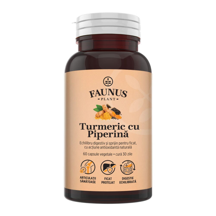 Turmeric cu Piperină - 60 capsule [2]