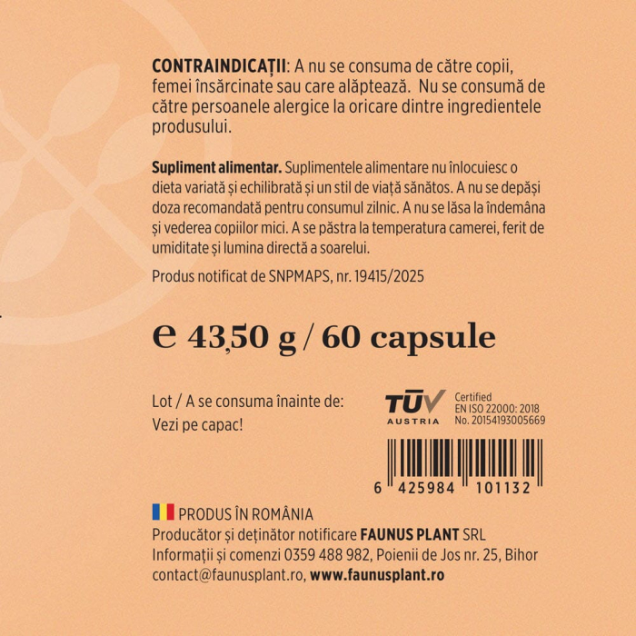 Turmeric cu Piperină - 60 capsule [8]