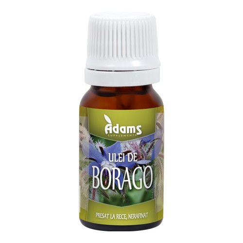 Ulei de Borago (Limba mielului), Adams Supplements, 10ml [1]