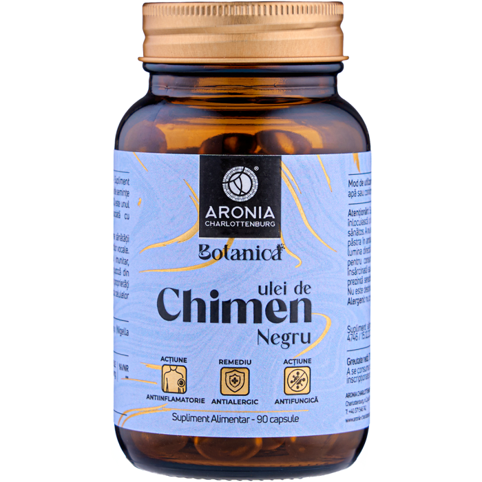 Ulei de Chimen Negru 90 capsule, ARONIA ORIGINAL [2]
