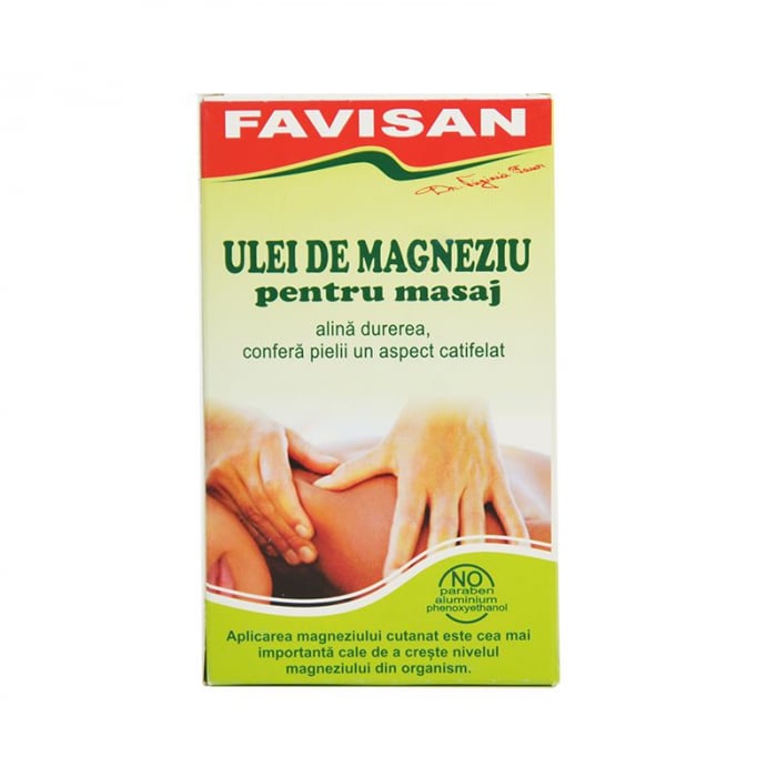 Ulei de magneziu pentru masaj, 125 ml, Favisan [1]