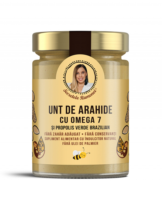 Unt de arahide cu Omega 7 și Propolis 350 gr [1]