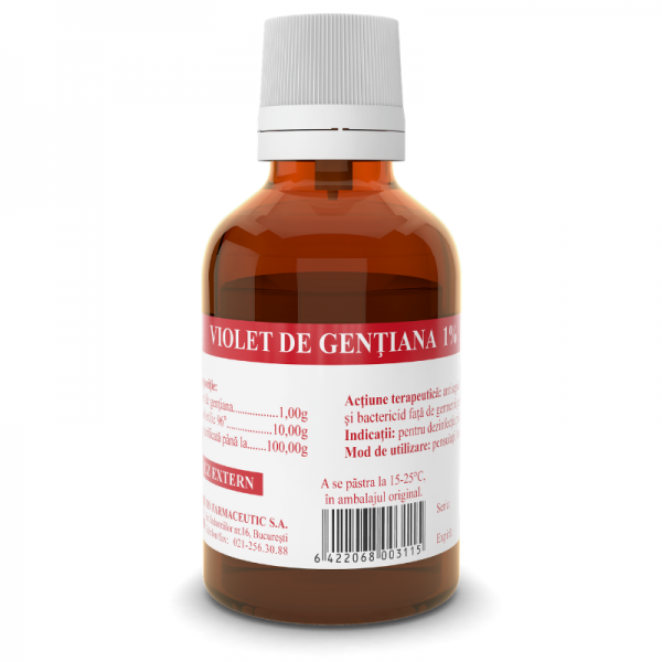 Violet De Gențiană Solutie 1% X 25ML [1]